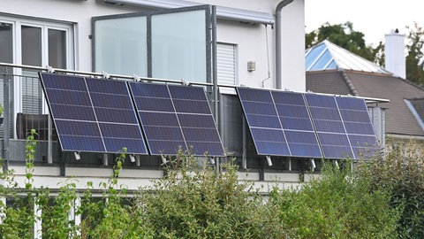 Balkonkraftwerk mit Photovoltaikanlage