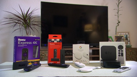 Streaming-Sticks und Streaming-Boxen