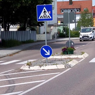 Zebrastreifen in Mutlangen