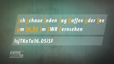 Beispiel für ein gutes Passwort