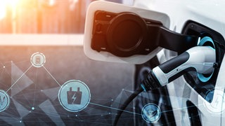 E-Auto wird geladen