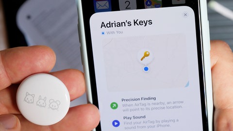 Bluetooth-Tracker wird auf Handy installiert