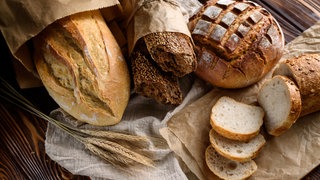 verschiedene Brotsorten