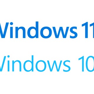 Die Logos von Windows 10 und Windows 11.