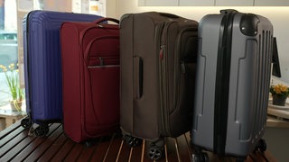 Welcher der vier Rollkoffer ist der beste?