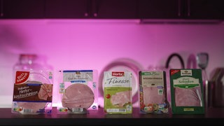 Abgepackter Kochschinken von Gut&Günstig, Aldi, Alnatura, Rewe Bio und Herta. Kochschinken im Labortest: Welcher schmeckt gut?