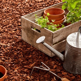 Mulch schützt den Boden in heißen Sommern vor dem Austrocknen