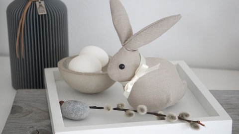 genähte Osterhäschen