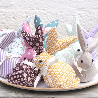 genähte Osterhäschen