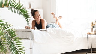 Bettausstattung für den Sommer