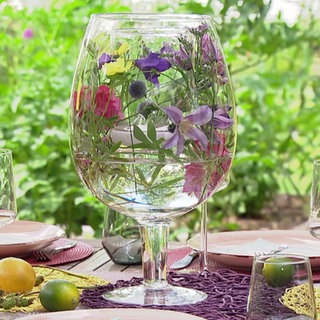 Tischdekoration fürs Sommerfest