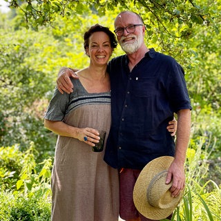 Sascha und Matthias Marx haben sich ein Gartenparadies erschaffen.