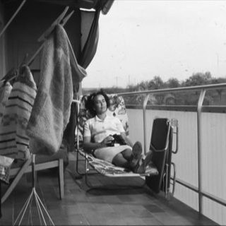 So war Urlaub "auf Balkonien" anno 1964