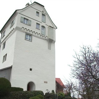 Wohnturm Burg Oflings im Allgäu