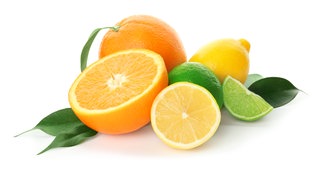 verschiedene Zitrusfrüchte