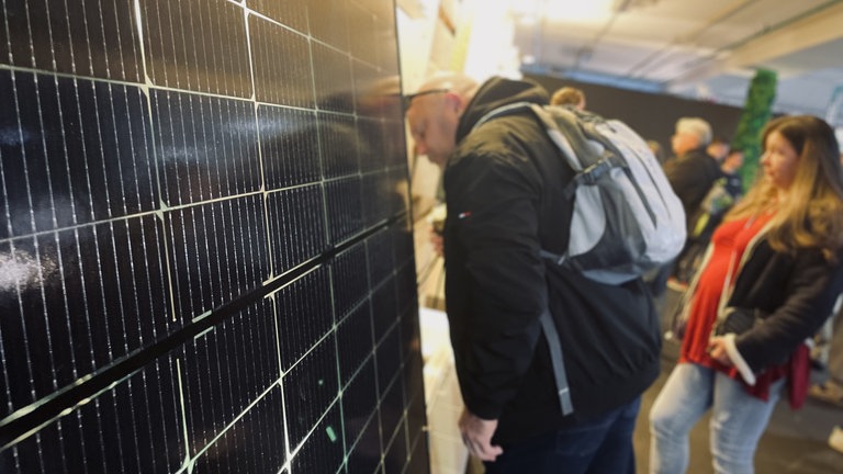Solartechnik auf dem Maimarkt