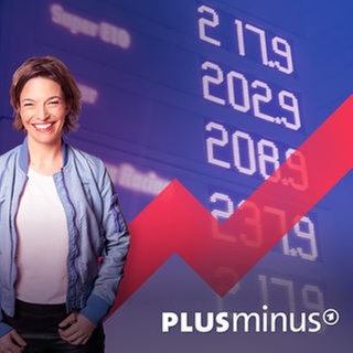 Preisanzeige an Tankstelle. Nahost-Krieg, Energiepreise explodieren, Inflation droht: Was kann Deutschland tun? In dieser Plusminus-Folge spricht Anna Planken mit der Wirtschaftsweisen Veronika Grimm über die Auswirkungen des Iran-Kriegs auf Deutschland