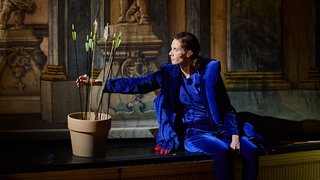 Julia Riedler als Amor in Amor vincitore