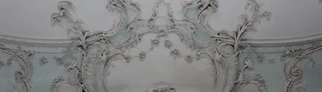 Florales Muster im Mozartsaal des Schwetzinger Schlosses