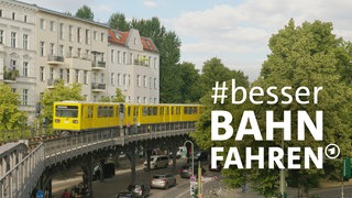Key Visual der ARD-Mitmachaktion #besserBahnfahren
