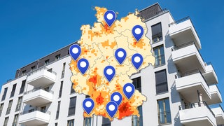 Zeigt uns, wie Ihr wohnt. Hier auf der interaktiven Deutschlandkarte von #besserwohnen.