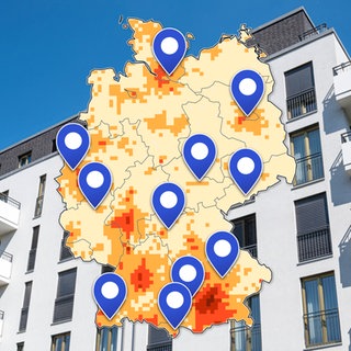 Zeigt uns, wie Ihr wohnt. Hier auf der interaktiven Deutschlandkarte von #besserwohnen.