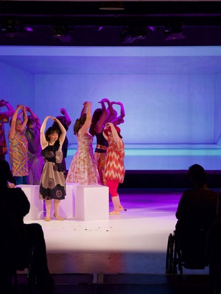 Eine Aufführung von DanceAbility in Trier