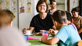 Beispielbild für ein Projekt an einer Grundschule - hier ein gemeinsames Frühstück