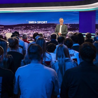Das Studio von SWR Sport