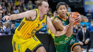 Aufsteiger Gladiators Trier besiegt in der Basketball-Bundesliga ALBA Berlin.