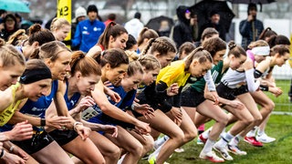 Frauen bei einem Lauf-Wettkampf