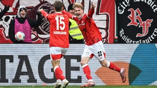 Mika Haas erzielte gegen Holstein Kiel sein erstes Profi-Tor