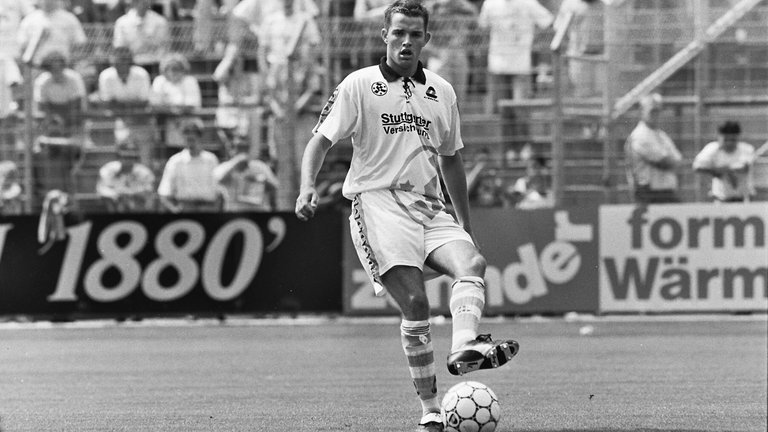 Thomas Tuchel bei den Stuttgarter Kickers