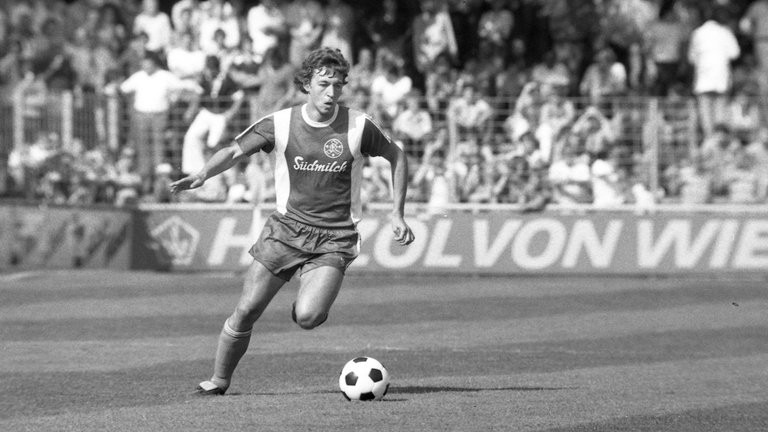 Karl Allgöwer bei den Stuttgarter Kickers