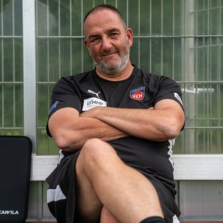 Frank Schmidt vom 1.FC Heidenheim