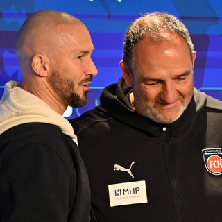 Christian Ilzer und Frank Schmidt