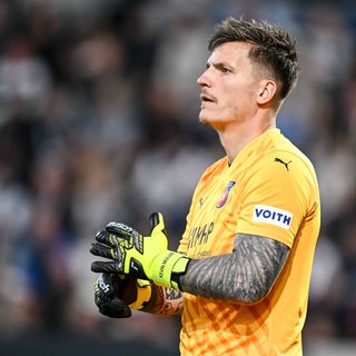 Torwart Kevin Müller für den 1. FC Heidenheim