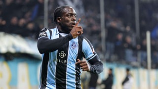 Waldhof Mannheim gegen Dynamo Dresden