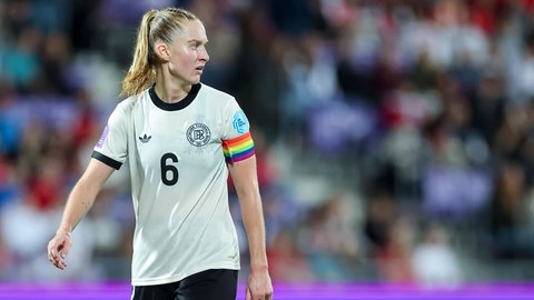 Janina Minge ist die "ordnende Hand" in der Abwehr. 