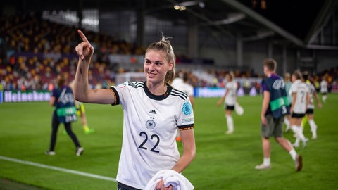 Jule Brand bei der UEFA Womens EURO 2022.