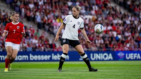 Rebecca Knaak wurde erst im Alter von 28 Jahren in die Nationalmannschaft berufen.