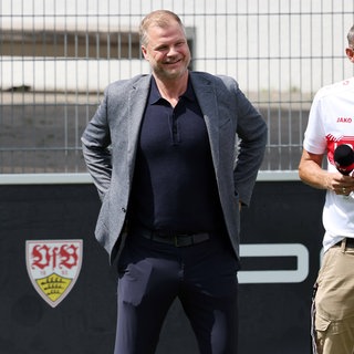 Fabian Wohlgemuth, Sportvorstand des VfB Stuttgart