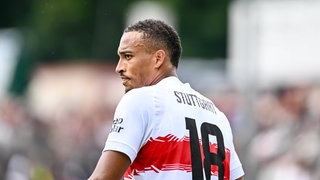 Torschütze Jamie Leweling beim Testspiel gegen Celta Vigo