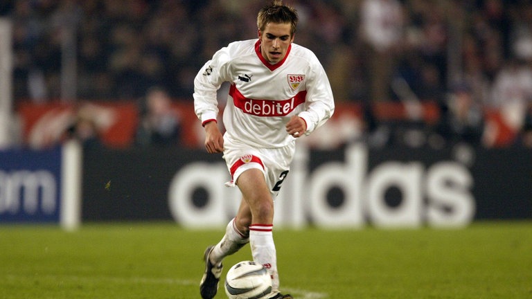 Philipp Lahm im Trikot des VfB Stuttgart
