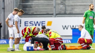 Jo Reichert verletzte sich beim Spiel in Wehen Wiesbaden