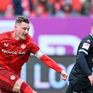 FCK-Profi Marlon Ritter erzielt den 1:1-Ausgleich gegen den SSV Ulm