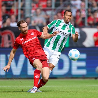 Jannis Heuer, zweikampfstarker Neuzugang in der FCK Abwehr