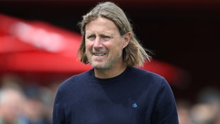 Mainz-05-Trainer Bo Henriksen freut sich auf die Playoffs zur Conference League gegen den Rosenborg BK aus Trondheim.
