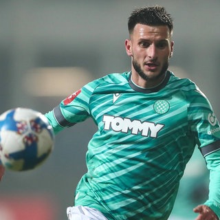 Leon Dajaku im Einsatz für Hajduk Split