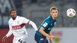 VfB Stuttgart II gegen SV Wehen Wiesbaden